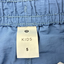 Load image into Gallery viewer, Boys Target, blue board shorts elasticated, FUC, size 5,