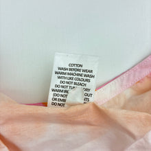 Load image into Gallery viewer, Girls Target, tie-dyed lightweight cotton dress, light marks on chest, FUC, size 6, L: 66cm