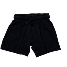 Load image into Gallery viewer, Boys KID, black cotton shorts elasticated, GUC, size 1,