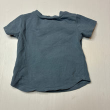 Load image into Gallery viewer, Boys Hux, stretch organic cotton t-shirt teddy bear, GUC, size 000,