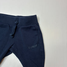 Load image into Gallery viewer, Unisex Bonds, cotton blend track pants elasticated, GUC, size 000,