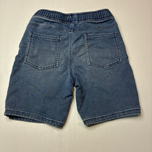 Load image into Gallery viewer, Boys Anko, cotton blend stretch denim shorts elasticated, FUC, size 12,