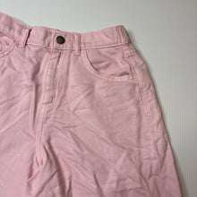 Load image into Gallery viewer, Girls Cotton On, cotton/lyocell denim shorts elasticated, EUC, size 9-10,