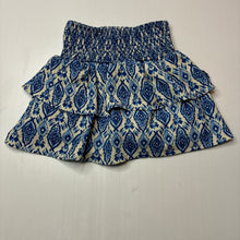 Load image into Gallery viewer, Girls Zara, tiered skirt built-in shorts elasticated, EUC, size 6,