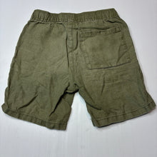 Load image into Gallery viewer, Boys Anko, khaki linen shorts elasticated, GUC, size 9,