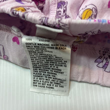 Load image into Gallery viewer, Girls Uniqlo, My Little Pony viscose pyjama shorts elasticated, EUC, size 3,