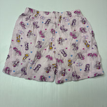 Load image into Gallery viewer, Girls Uniqlo, My Little Pony viscose pyjama shorts elasticated, EUC, size 3,