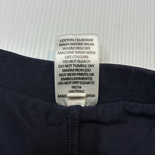 Load image into Gallery viewer, Girls Target, navy school skirt built-in shorts elasticated, GUC, size 10,