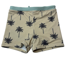 Load image into Gallery viewer, Boys Cotton On, swim shorts elasticated, palm trees, EUC, size 8,