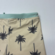 Load image into Gallery viewer, Boys Cotton On, swim shorts elasticated, palm trees, EUC, size 8,