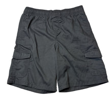 Load image into Gallery viewer, Boys Brilliant Basics, grey school cargo shorts elasticated, EUC, size 12,