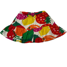 Load image into Gallery viewer, Girls Mini Boden, cotton skirt, built-in shorts, elasticated, wash fade, FUC, size 4-5,