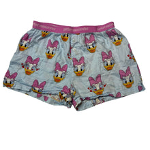 Load image into Gallery viewer, Girls Peter Alexander, Disney Daisy Duck cotton pyjama shorts elasticated, GUC, size 10,