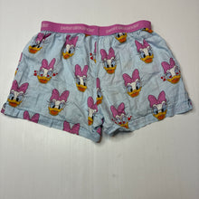 Load image into Gallery viewer, Girls Peter Alexander, Disney Daisy Duck cotton pyjama shorts elasticated, GUC, size 10,