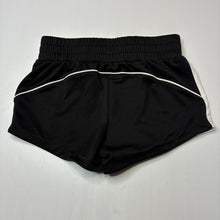 Load image into Gallery viewer, Girls Puma, black and white sports shorts elasticated, EUC, size 13-14,