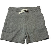 Load image into Gallery viewer, Boys grey marle, cotton shorts elasticated, GUC, size 5,