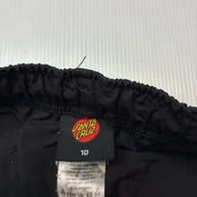 Load image into Gallery viewer, Boys Santa Cruz, lightweight board shorts elasticated, GUC, size 10,