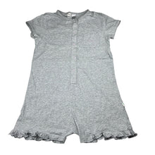 Load image into Gallery viewer, Girls Peter Alexander, grey cotton sleep suit, light mark on chest, FUC, size 8,