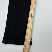 Load image into Gallery viewer, Boys Anko, black stretch denim jeans adjustable, FUC, size 12,
