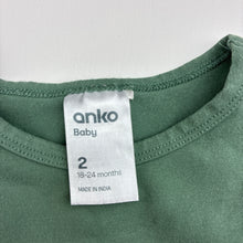 Load image into Gallery viewer, Unisex Anko, stretchy long sleeve bodysuit, FUC, size 2,