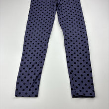 Load image into Gallery viewer, Girls Nature Baby, organic cotton blend leggings elasticated, GUC, size 5,