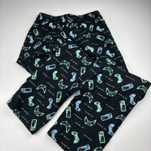 Load image into Gallery viewer, Boys Brilliant Basics, flannel cotton pyjama pants, gaming, EUC, size 10,