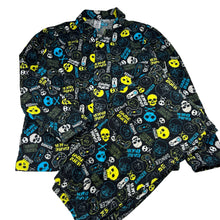 Load image into Gallery viewer, Boys Neon, flannel cotton pyjamas, GUC, size 14,