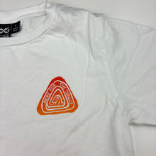 Load image into Gallery viewer, Boys AXS, white cotton t-shirt, surf, FUC, size 8,