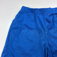 Load image into Gallery viewer, Boys Uniqlo, blue sports/activewear shorts elasticated, GUC, size 7-8,