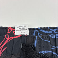 Load image into Gallery viewer, Boys KID, lightweight board shorts elasticated, skulls, EUC, size 8,