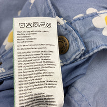 Load image into Gallery viewer, Girls Frugi, floral organic cotton blend skirt adjustable, FUC, size 9-10,