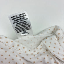 Load image into Gallery viewer, Unisex Target, stretch organic cotton zip coverall/romper, EUC, size 0000,