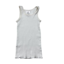 Load image into Gallery viewer, Unisex Target, ribbed organic cotton singlet top, GUC, size 000,