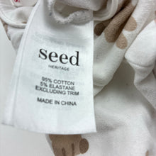 Load image into Gallery viewer, Unisex Seed, stretchy zip coverall/romper, rabbits, FUC, size 000,