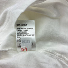 Load image into Gallery viewer, Unisex Anko, white cotton t-shirt, GUC, size 2,