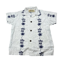 Load image into Gallery viewer, Boys Royal Hawaiian Creations, lightweight cotton short sleeve shirt, FUC, size 4,