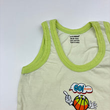 Load image into Gallery viewer, Boys Cucumber, cotton singlet top, basketball, FUC, size 0,