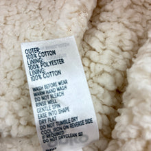 Load image into Gallery viewer, Unisex Anko, thick fleece lined knitted cotton hooded cardigan, EUC, size 1,