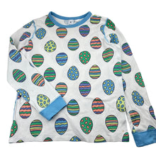 Load image into Gallery viewer, Unisex Target, waffle cotton pyjama top, Easter eggs, small mark lower front, FUC, size 14,