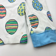 Load image into Gallery viewer, Unisex Target, waffle cotton pyjama top, Easter eggs, small mark lower front, FUC, size 14,