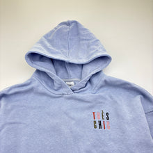 Load image into Gallery viewer, Girls Target, fleece lined hoodie sweater, marks on cuffs, FUC, size 10,