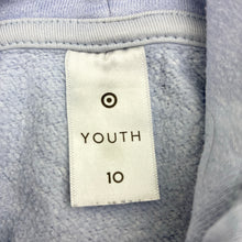 Load image into Gallery viewer, Girls Target, fleece lined hoodie sweater, marks on cuffs, FUC, size 10,