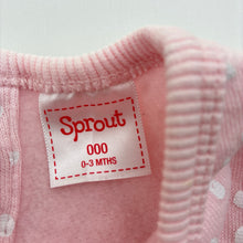 Load image into Gallery viewer, Girls Sprout, fleece lined sweater/jumper, Christmas, EUC, size 000,