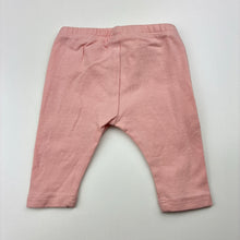 Load image into Gallery viewer, Girls Target, pink stretchy leggings/bottoms, GUC, size 0000,