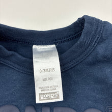 Load image into Gallery viewer, Unisex Bonds, navy sweater/jumper, GUC, size 000,