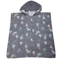 Load image into Gallery viewer, Unisex Cotton On, cotton hooded towel/beach cover, GUC, size 1-2,