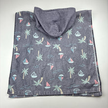 Load image into Gallery viewer, Unisex Cotton On, cotton hooded towel/beach cover, GUC, size 1-2,