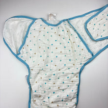 Load image into Gallery viewer, Unisex Aden + Anais, cotton swaddle sleeping bag, GUC, size 00,
