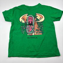 Load image into Gallery viewer, Unisex Quality Goods, green cotton t-shirt, moose, EUC, size 4,