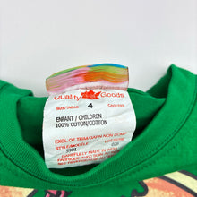Load image into Gallery viewer, Unisex Quality Goods, green cotton t-shirt, moose, EUC, size 4,